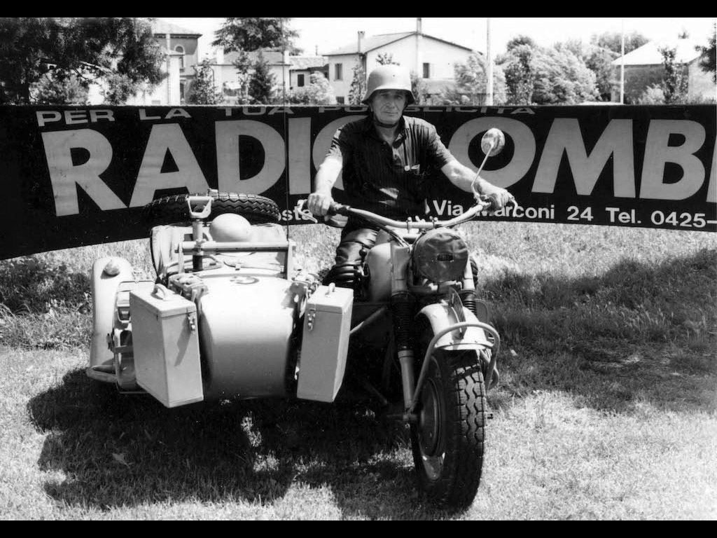 106 Giuseppe Socci su moto d’epoca