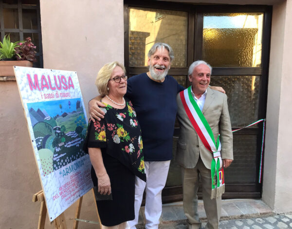 Inaugurazione Mostra d’Arte di Mauro Lucangeli: MALUSA sab 23/7/2022 Offagna (1a sera delle Feste Medievali 2022)